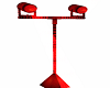 DJ Club Lights Red