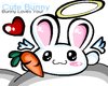 CUTE RED CHIBI BUNNY