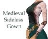 Medieval Sideless Gown