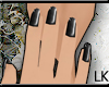 [LK] - Sml Hand blk nail