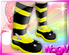 Bumble Bee Rain Booties