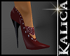 Kali Red Sparkle Strap