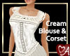 Corset & Blouse White