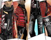 3M black red full outfit