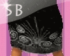 **SB DELIC Black Flowers