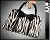 aYY-Zebra Bow Handbag