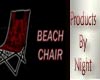 [N] Red Beach Chair