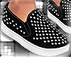 3Ds-Loafers-Spikes Blk.