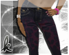 ~LF' Blk'n'Pink Jeans