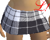 Colorless Tartan Skirt