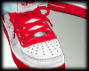 air force 1 white/red