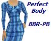 Blue Plaid Perfect Body