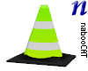 Traffic Cone short green