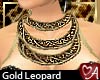 Leopard Gold Necklace