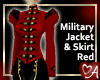Military w/ skirt Red