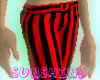 Red/Black Striped Skinny