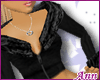 ANN FauxTrim Sweater BLK