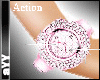 aYY-Lux Diamond Action Watches pink