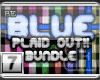 [BE] Blue Plaid|Bundle M