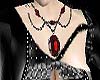 Gothic Blood Red Ruby