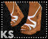 {K} White Wedges