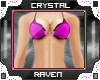 *R* PVC Bikini Pink
