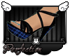 [P] Blue Plaid Stiletto