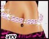 BellyChain Diamond Pink