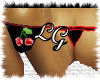 L!L CHERRy THONGs