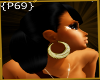 {P69}Big Gold Earrings