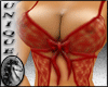 (ISA)BOW LINGERIE RED
