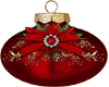 Christmas ball red