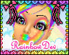*Rd Rainbow Sparkle Skin