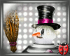 Emo Christmas Snowman by Dazeglitter