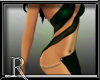 *R Emerald Wrap Dress