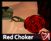 Red Rose Choker
