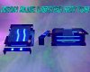 Neon Blue Rave Tub