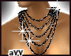 aYY-5Tire Dia neckla BLK