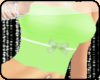 *S*light green bow top