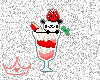 Stawberry panda sundae