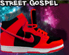 !S! RED BLACK NIKES (F)