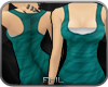 -�- Aqua Zebra Racerback