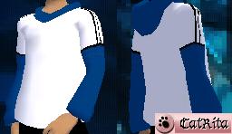 Blue & White