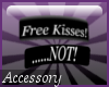 :isr: Free Kisses! sign