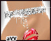 aYY-SEXY Red Lips Anklet
