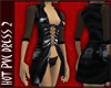 Hot PVC Dress 2 Black