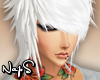 !N! Jk Emo White Hair