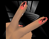 Nails orange playboy