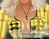 !Yellow Plaid Punk Shirt