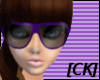 [CL] purple sunglasses
